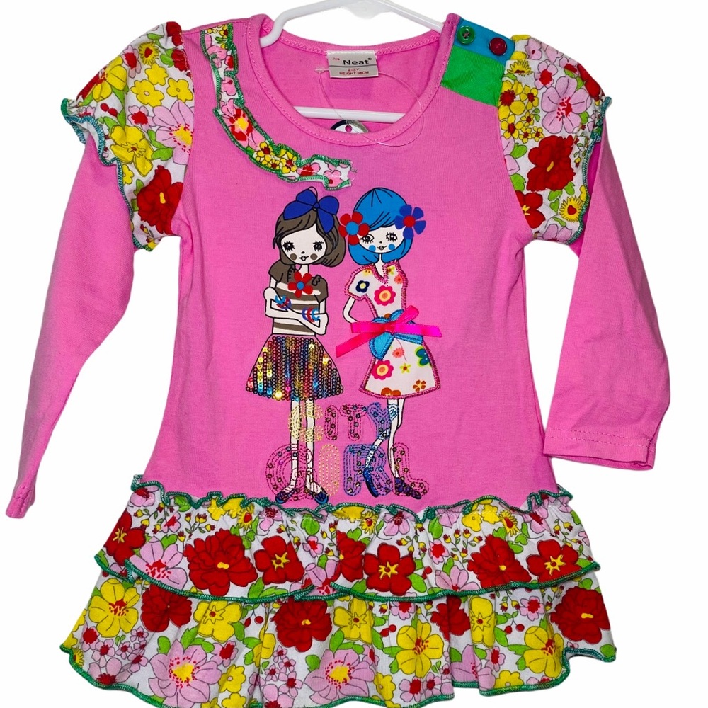 Toddler Girls Dress Shirt